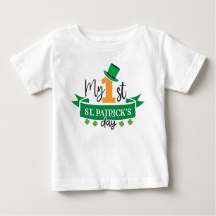 My First 1st Patrick's Day Saint Patrick's Day  Baby T-Shirt