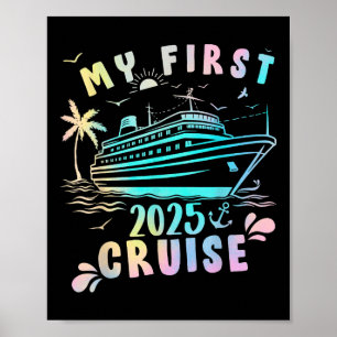My First 2025 Cruise Matching Family Outfit Appare Poster