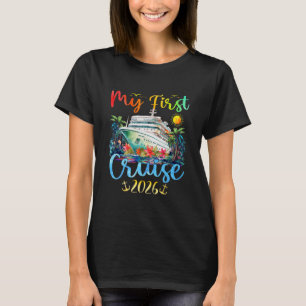 My First 2026 Cruise Trip Kids Vacation Matching F T-Shirt