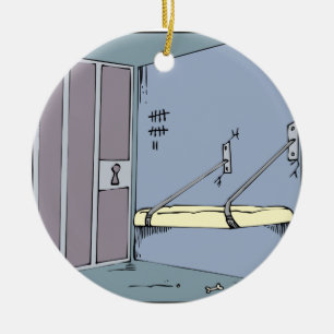 My first apartment ceramic ornament