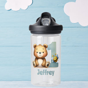 My First Birthday Water Bottle