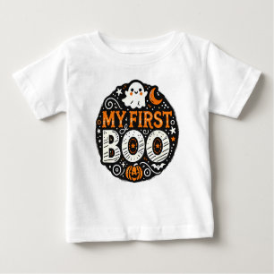 My First Boo Baby Halloween T-Shirt