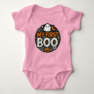 My First Boo Halloween Baby Bodysuit