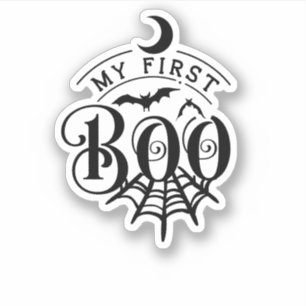 My first Boo Halloween Sticker