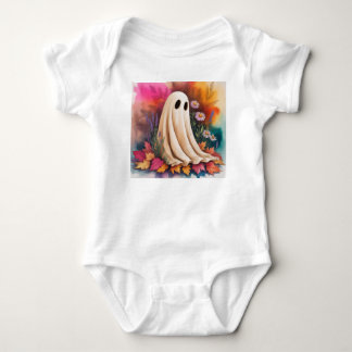 My First Bootiful Halloween Ghost, Halloween Ghost Baby Bodysuit
