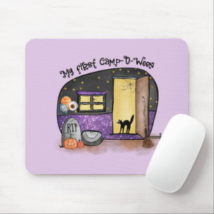 My First Camp-O-Ween   Halloween Camping Mouse Pad
