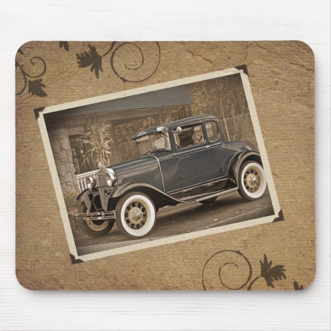 My First Car Mouse Pad (Front)