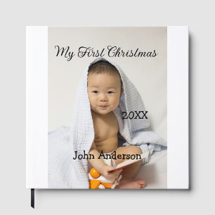 My first Christmas add baby name date year photo s Guest Book