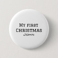 My first Christmas add name masculine men text sim