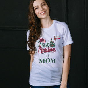 My first christmas as Mum Family Christmas  T-Shirt