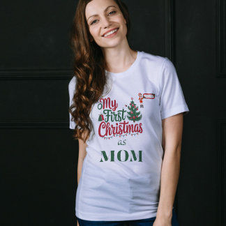 My first christmas as Mum Family Christmas T-Shirt