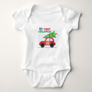 My first Christmas Baby Bodysuit 