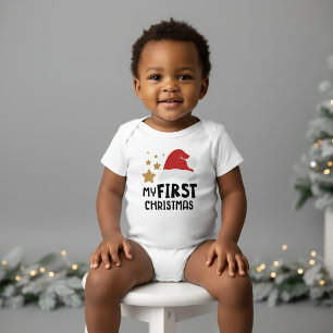 My First Christmas Baby Bodysuit