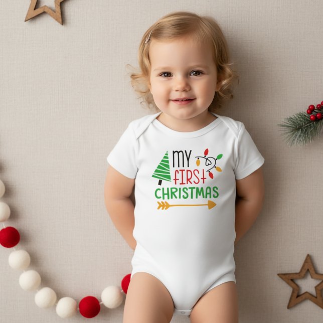 My First Christmas Baby Bodysuit (Creator Uploaded)