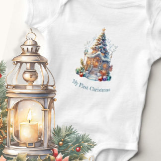 My First Christmas Baby Bodysuit