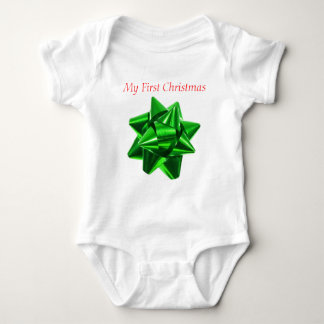 My First Christmas Baby Bodysuit