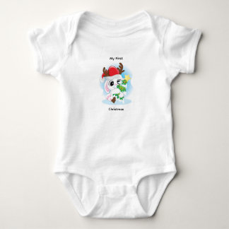 My First Christmas Baby Grow Newborn Christmas Bodysuit