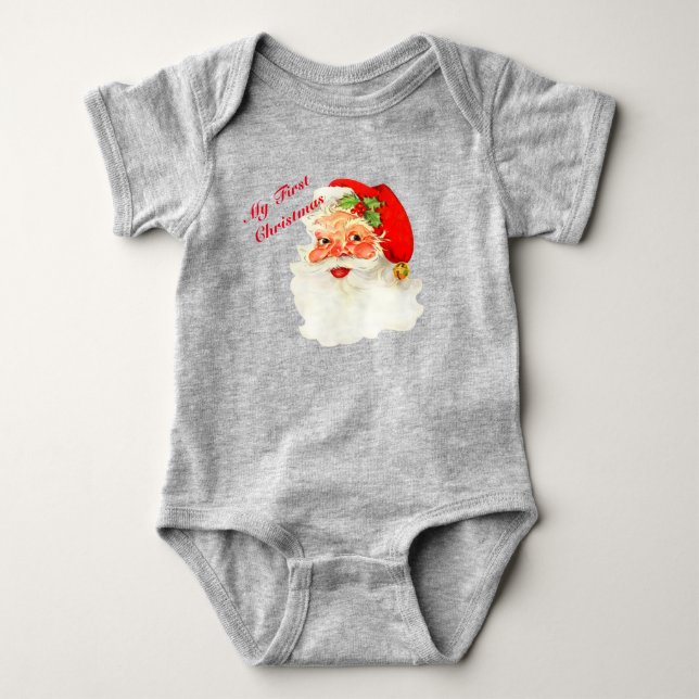 My First Christmas Baby Newborn to 24m Bodysuit (Front)
