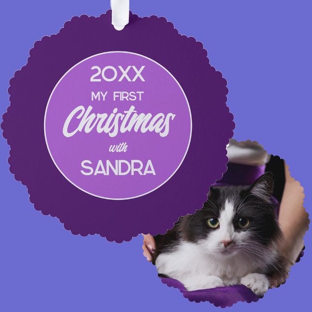 My First Christmas Cat Ornament (Creator Uploaded)