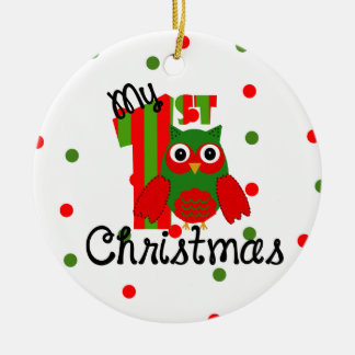 My first Christmas Ceramic Tree Decoration