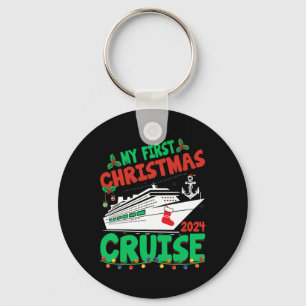 My First Christmas Cruise 2024 Cruise Ship Vacatio Key Ring