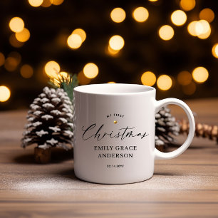 My First Christmas Personalised Baby Gift Mug