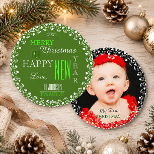 My First Christmas Photo Card