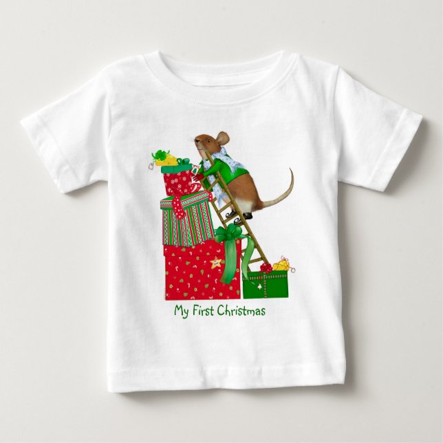 My First Christmas T-shirt (Front)