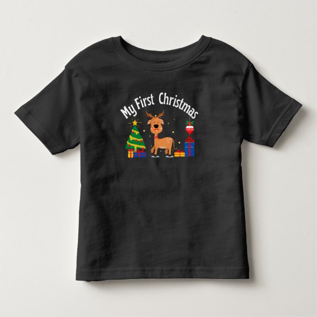 My First Christmas  Toddler T-Shirt (Front)