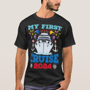 My First Cruise 2024  Family Vacation Cruise Ship  T-Shirt