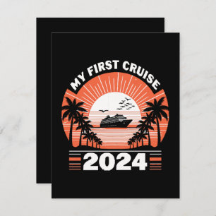 My First Cruise 2024 Holiday Card
