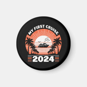 My First Cruise 2024 Magnet