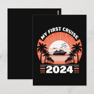My First Cruise 2024 Postcard