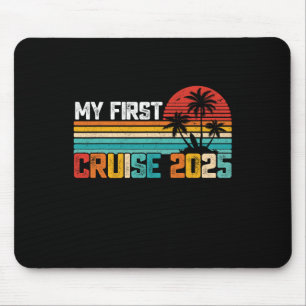 My First Cruise 2025 Family Vacation Cruise Group Mouse Pad