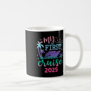 My First Cruise 2025 Family Vacation Trip Ship Mat Coffee Mug