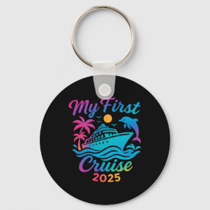 My First Cruise 2025 Family Vacation Trip Ship Mat Key Ring