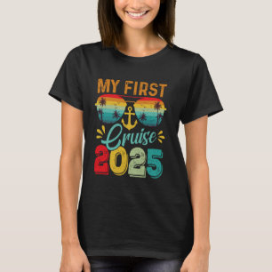 My First Cruise 2025 Ocean Journey Tropical Voyage T-Shirt
