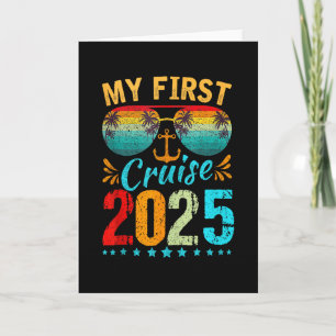My First Cruise 2025 Tee Family Vacation Cruise Sh Card