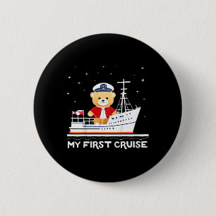 My First Cruise 2025 Vacation Gift For Toddler And 6 Cm Round Badge