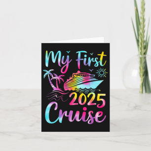 My First Cruise 2025 Vacation Matching Family Crui Card