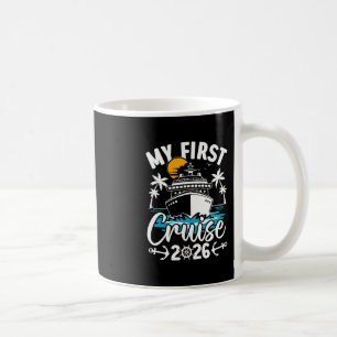 My First Cruise 2026 Cute Family Vacation Cruising Coffee Mug