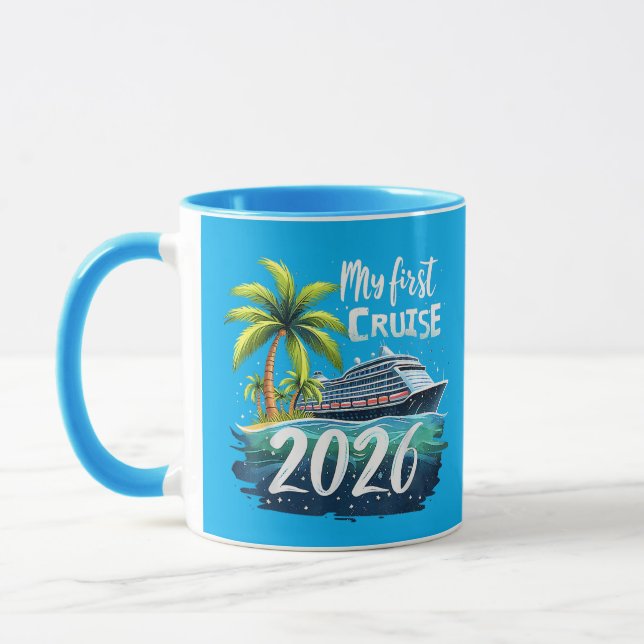 My First Cruise 2026 Mug (Left)
