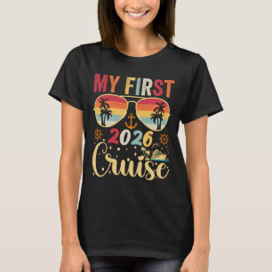 My First Cruise 2026 Vacation Matching Family Crui T-Shirt