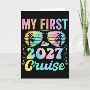 My First Cruise 2027 Vacation Matching Family Crui Card