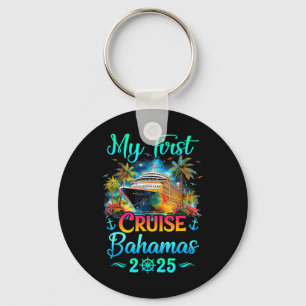 My First Cruise Bahamas 2025 Family Trip Cruisin T Key Ring