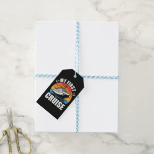 My First Cruise Funny Family Vacation Cruise ship Gift Tags