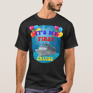 My First Cruise Group Birthday Family Trip Gift T-Shirt