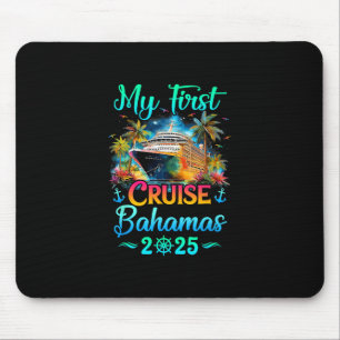 My First Cruise Hamas 2025 Family Trip Cruisin Tog Mouse Pad