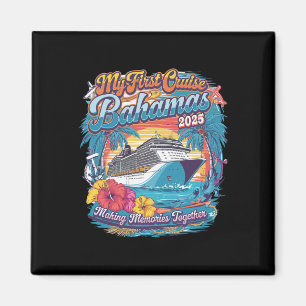 My First Cruise Hamas 2025 Family Vacation Tee For Magnet