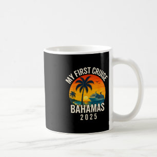 My First Cruise Hamas 2025 Vacation Souvenir Beach Coffee Mug